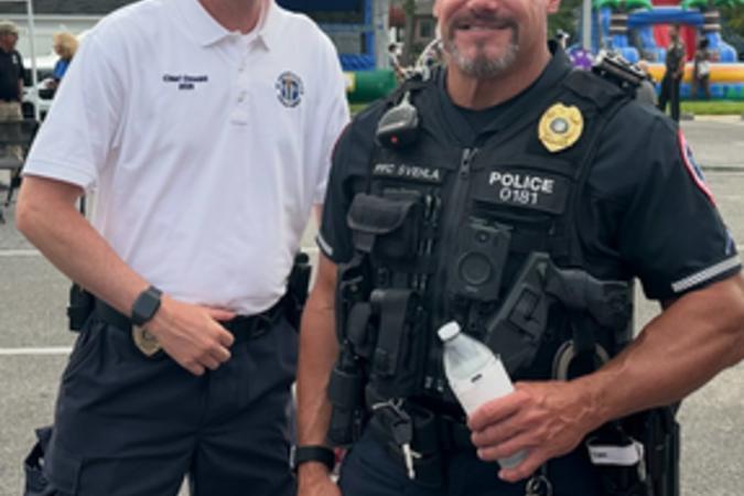 Chief Oswald & Officer Svehla